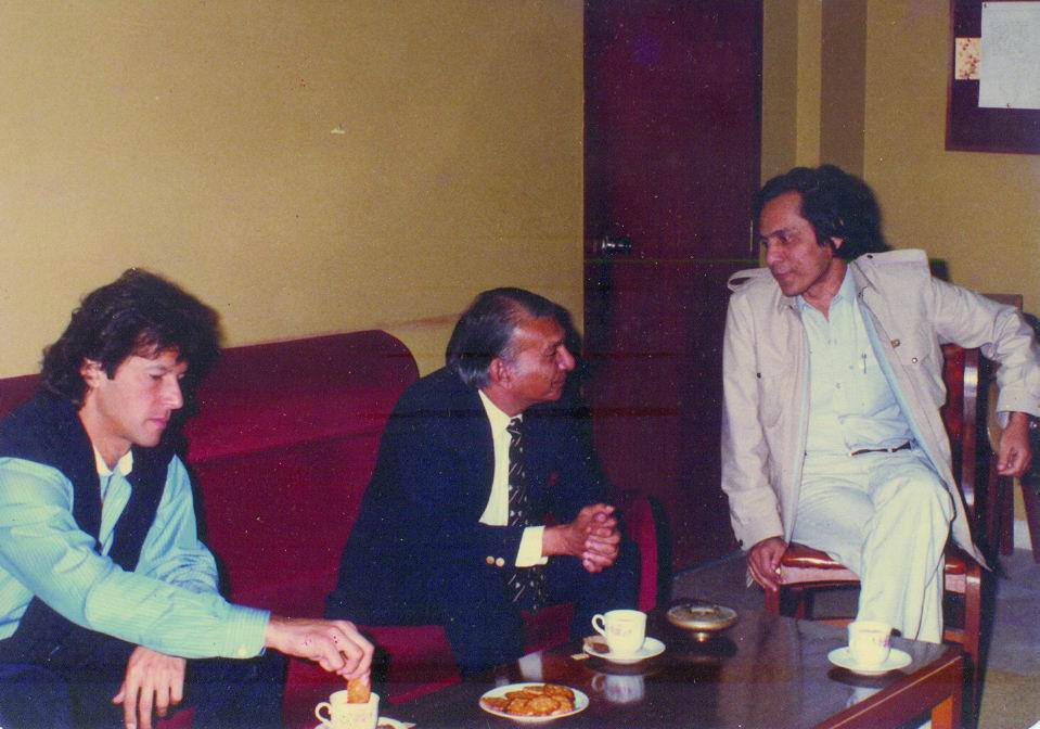 Imran Khan and Omar Quraishi