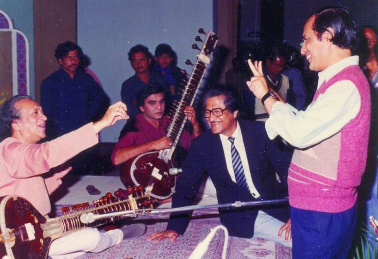 Ravi Shanker and Mustafa Monower